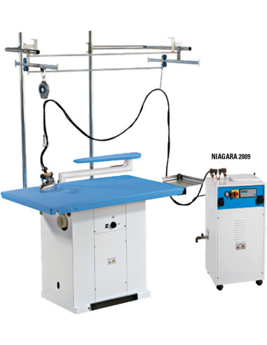 URALI 98-BLOWING -  Rectangular vacuum ironing board